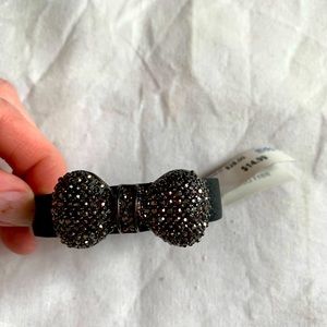Tasha NWT Black Bow Bracelet